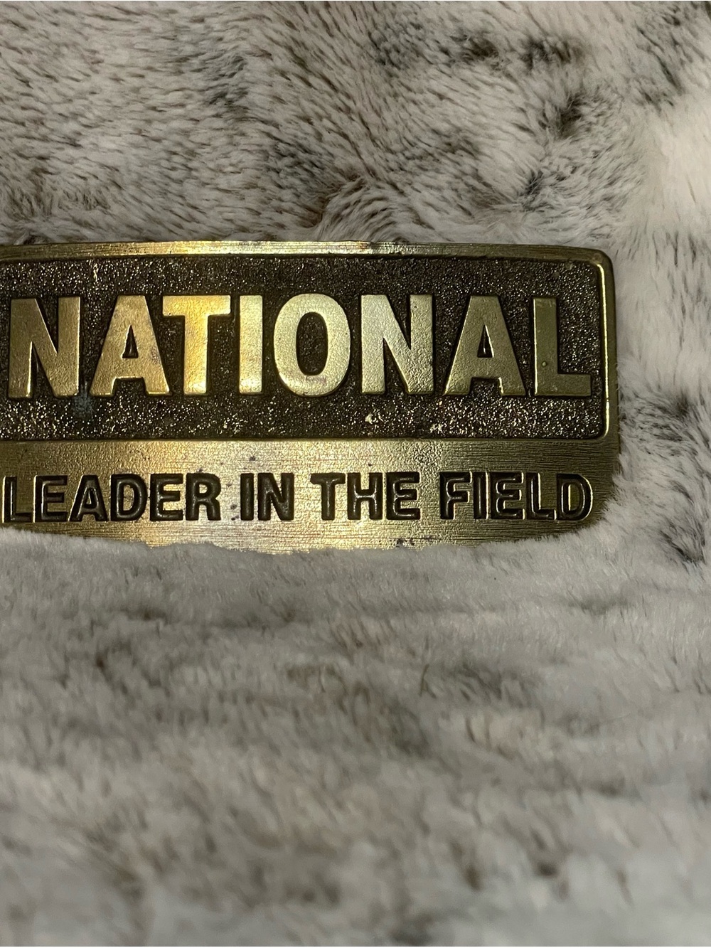 National Gold Metal Belt Buckle - Men Accessories